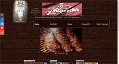 Desktop Screenshot of elnandurestaurant.com